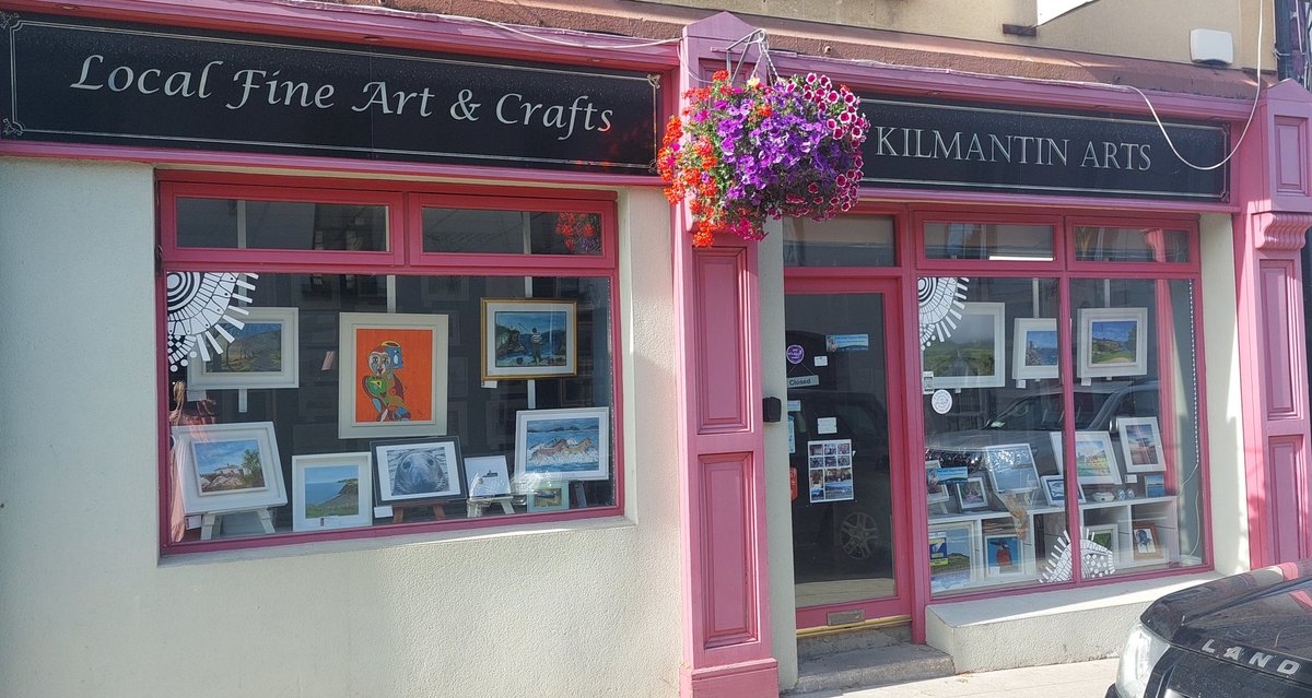 Well that was quite the day, great to see the gallery thriving. Thanks to all that came in to support the work exhibited here 💚 #manythanks #kilmantinarts #wicklowtown #supportlocalartists
