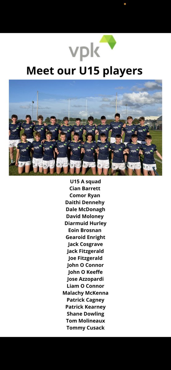 LKUnderageHurl's tweet photo. Congratulations to our U15 A’s beating Galway by 3 points in the final https://t.co/Ib8tgrdnPc