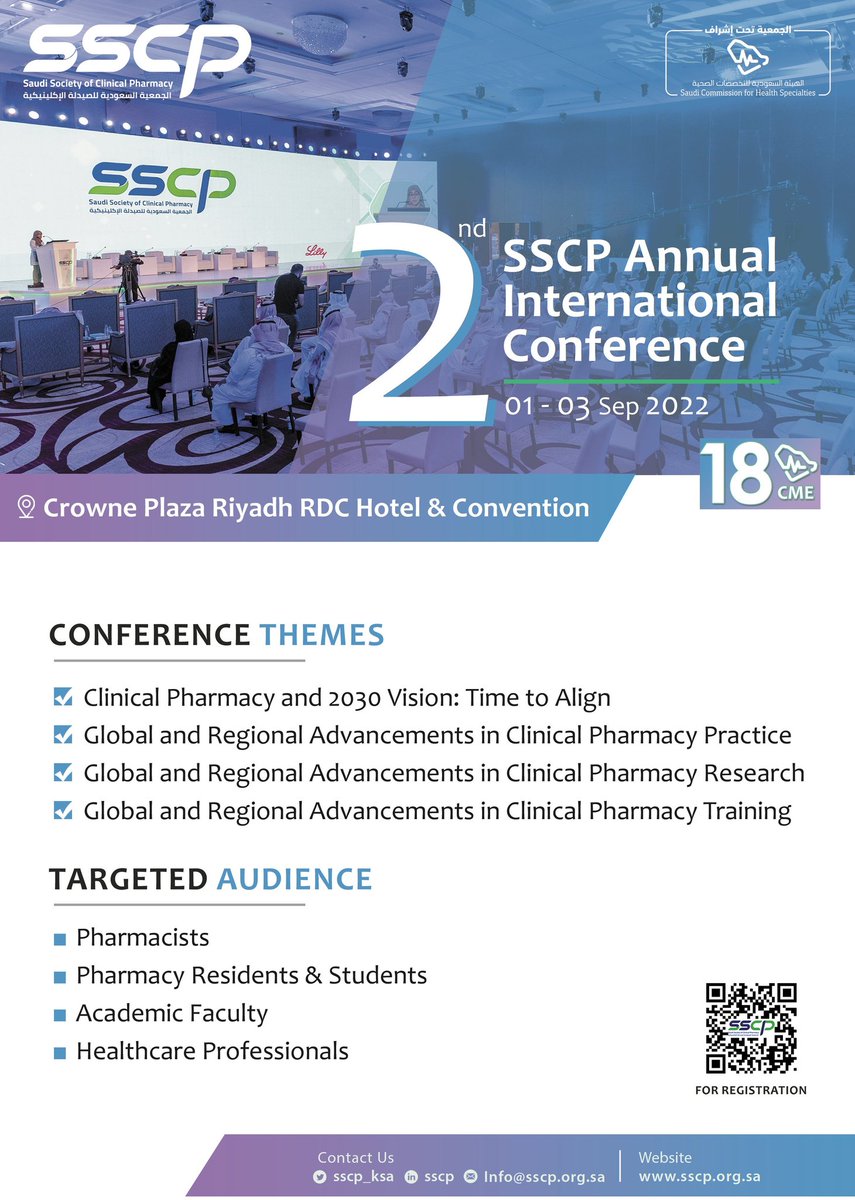 Saudi Society of Clinical Pharmacy tweet media