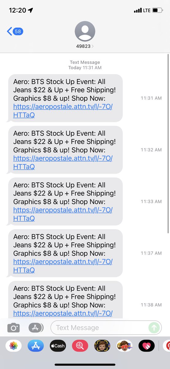 itsmillyanne's tweet photo. Aggressive but somehow it’s working @Aeropostale 🫠 https://t.co/egXLaFIFGB