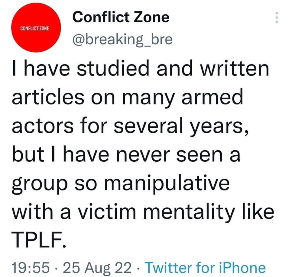 AbrhamAlehegn2's tweet photo. #Never Let You Hesitate.
#Victory is #Ours !
#TPLF is An #Enemy of everlasting humanity and #Moral.
Let’s urge one another to stand for #ENDF; to #Oppose the Devil ‘’#TPLF” If We Stand #Together to do this, #OurCommon Enemy will flee from Our #HollyLand.
#Ethiopia Prevails ! https://t.co/gfvDwYyzxU