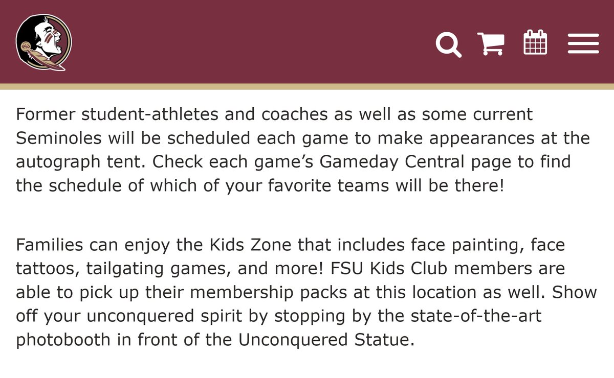 TallyMacFSU's tweet photo. More info. AND a map for today's DEBUT of "Ford Fan Fest" in front of Doak Campbell Stadium featuring yours truly!

Hope you'll stop by and check us out before kickoff between #FSUvDuquense, #SeminoleNation! 🏈 🍢 🚚 https://t.co/erqklszlhr