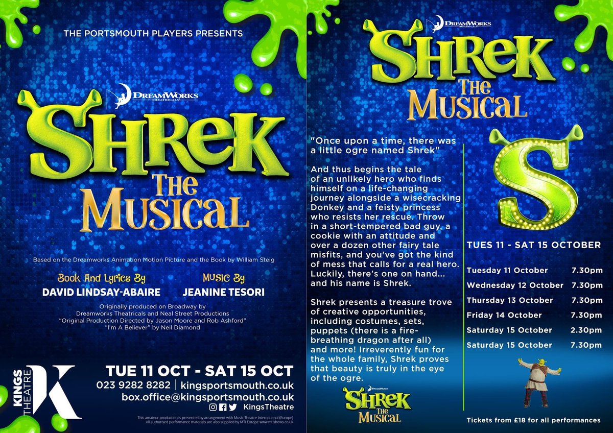 Let your freak flags fly and come join us back at the <a href="/KingsTheatre/">Kings Theatre</a>,Portsmouth this October! 🎭 Read, Respond, Retweet, Repeat!