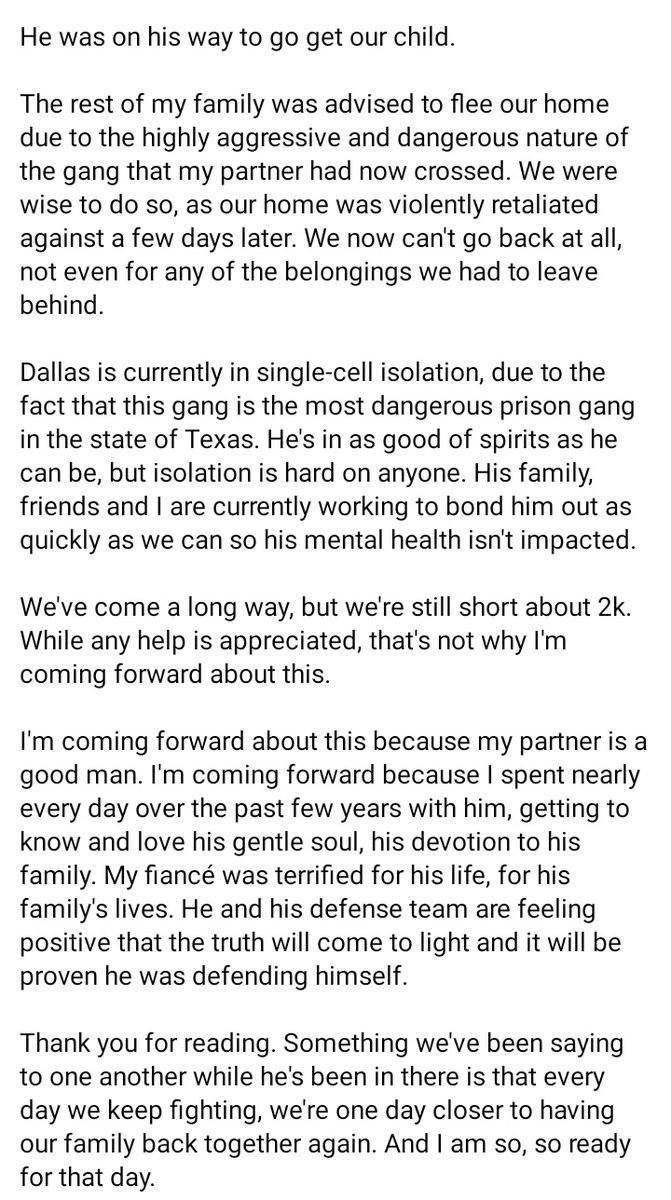 Alright, folks. This is what's been going on. I'll be posting the verifying news article with more details in a tweet in this 🧵. Things are really, really hard right now. I'm sadly and openly admitting that me and my family are struggling. Please keep us in your thoughts.