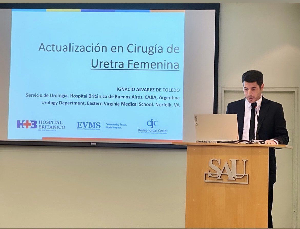 Ignacio Alvarez de Toledo, MD (@nachoadt) on Twitter photo Muy agradecido con la <a href="/SauUrologia/">Sociedad Argentina de Urología🇦🇷</a> por darme el espacio para poder exponer mi trabajo.
Y también a mis mentores de <a href="/EVMSuro/">Urology at EVMS</a>, quienes me siguen acompañando aún desde lejos 🙌🏼 Muy agradecido con la <a href="/SauUrologia/">Sociedad Argentina de Urología🇦🇷</a> por darme el espacio para poder exponer mi trabajo.
Y también a mis mentores de <a href="/EVMSuro/">Urology at EVMS</a>, quienes me siguen acompañando aún desde lejos 🙌🏼