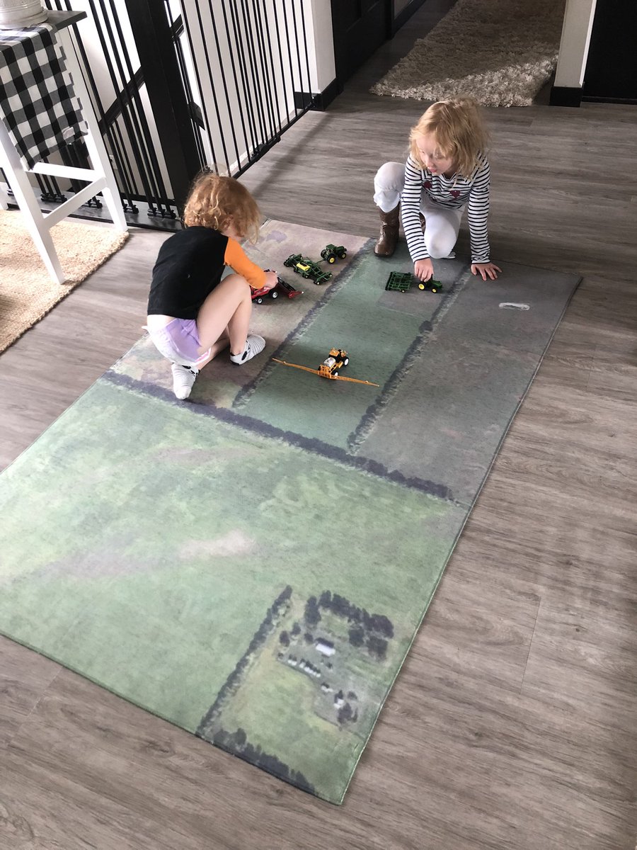 NickHorob's tweet photo. I have a friend who’s going to sell these custom fields rugs for Christmas this year.  If you’re interested, DM me https://t.co/ISV8mC9u4g
