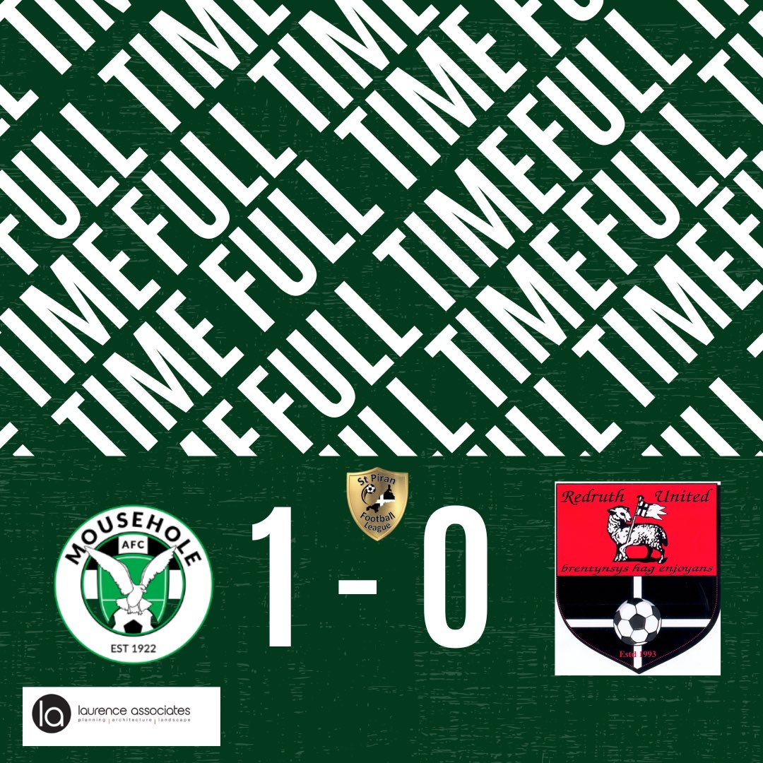 MouseholeDevs's tweet photo. 🟢Full Time!
That’s 3 wins in a row , 9 points and 12 goals!
#Mousehole #mouseholafc #mouseholeafc https://t.co/1ned3rqK6H