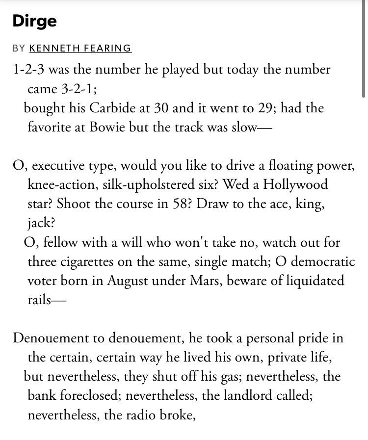 BorisDralyuk's tweet photo. It’s just a short L ride away from this to Chicago-reared Kenneth Fearing (though by the 1930s Masters was no fan of communism, at least as it actually existed): https://t.co/4xzMSu4sO6