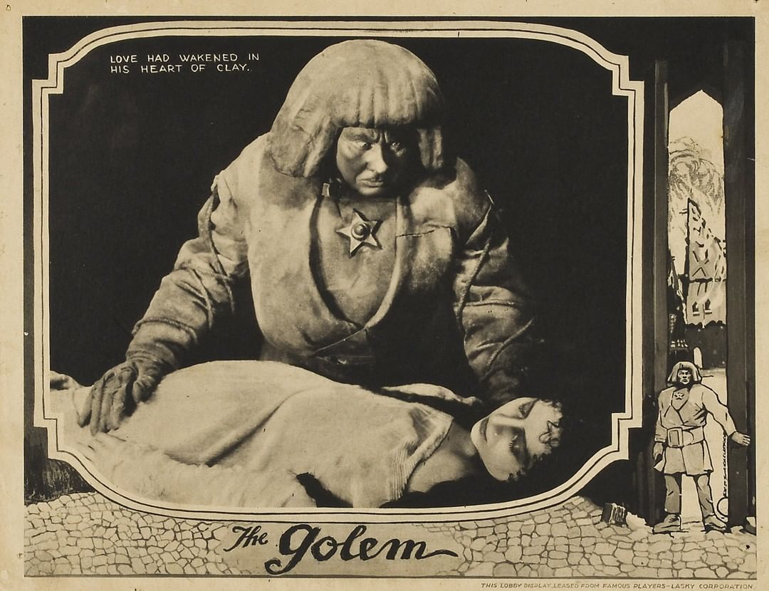 Monthofthedead's tweet photo. 'The Golem', the only  surviving film in German expressionist film director Paul Wegener's Golem trilogy,  tells of how a Golem was set loose in the Prague ghetto with devastating consequences. #dergolem #londonmonthofthedead with live piano score by @NeilKBrandin in Guys Chapel https://t.co/GEjq4QPA8t
