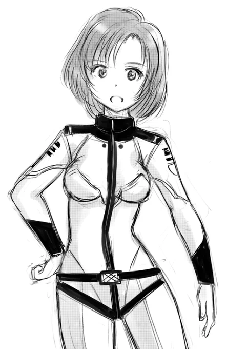 なお乳袋もこっち(たぶん連合宇宙艦隊戦艦ひえい船務科員)ならOKの模様。 