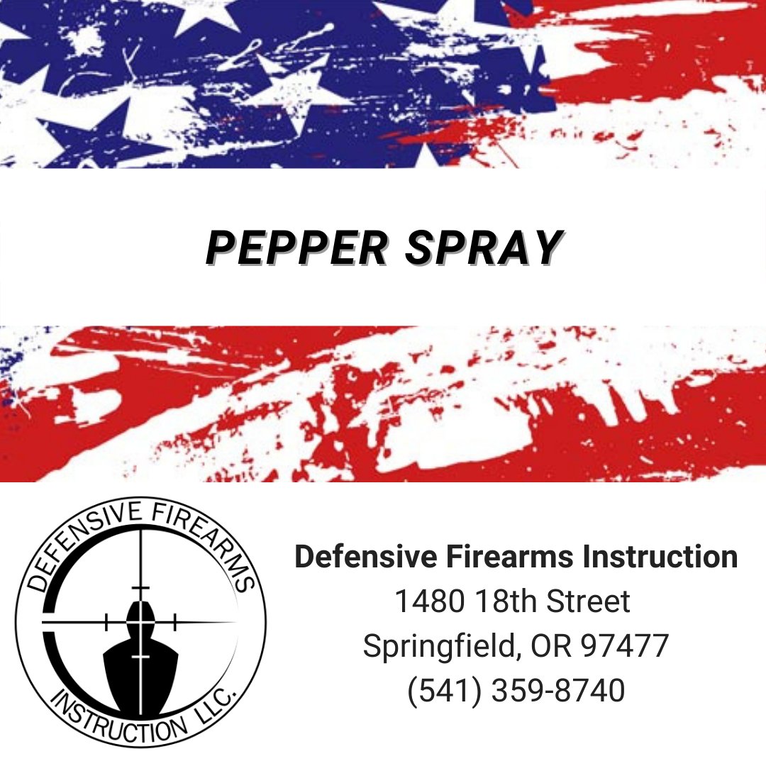 dfitraining's tweet photo. OC Pepper Spray near Eugene &amp; Springfield Oregon. Don't miss your shot to get trained by the best instructors in Oregon! SIGN UP @ https://t.co/14gm2r6vUs #EugeneOregon #SpringfieldOregon #SalemOregon #BendOregon #RoseburgOregon #SheridanOregon https://t.co/8p76EuuqtN