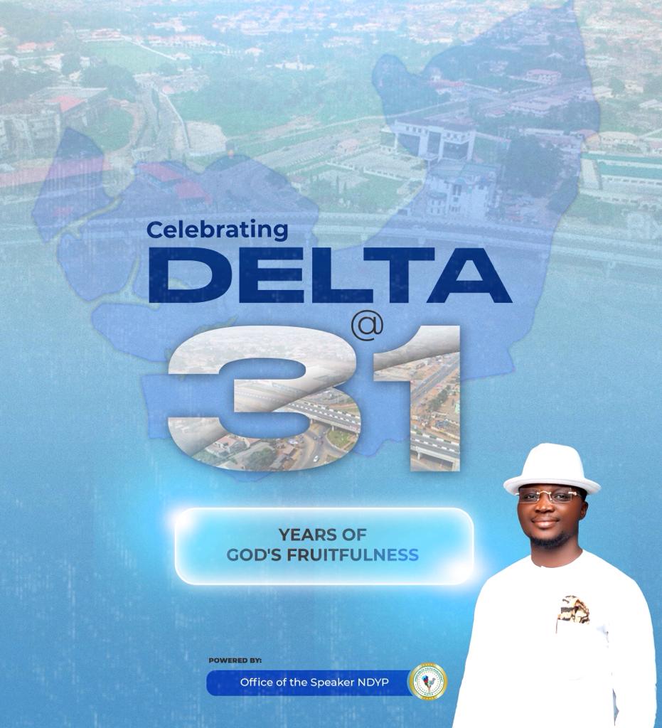 OfficialNdyp's tweet photo. I join the Majority Leader NDYP &amp; the entire Youth Community to celebrate Delta State @ 31.

More Sustainable Youth Development through the Leadership of H.E Governor Ifeanyi A. Okowa https://t.co/KZCFH16bSX