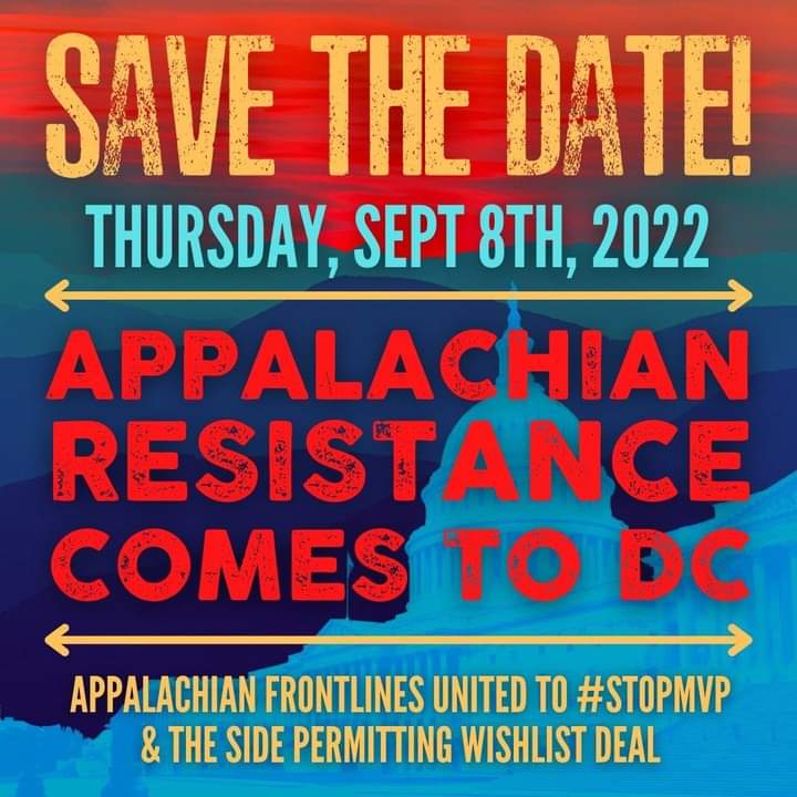 Vabluegrass's tweet photo. Any new gas infrastructure is a death sentence for those on the frontlines of the #ClimateEmergency. @POTUS must lead the world with a rapid buildout of renewable energy — not fuel environmental injustice and climate catastrophe. #BuildBackFossilFree #NoMVP #NoFrackedPipelines https://t.co/dKocdWWd6q