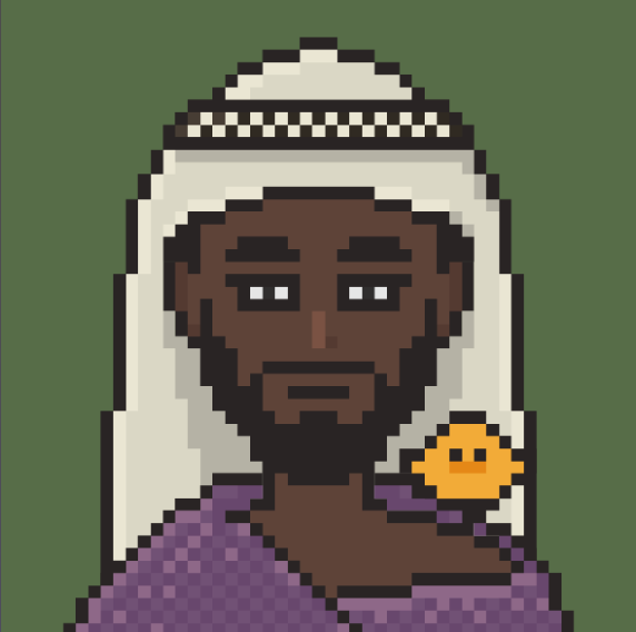 PopAnri's tweet photo. Won this Handsome Sultan (Husband of 4 wives🤣🤣🤣) from @bedune_io in today's gartic game!!
Really had a lot of fun!! 🔥🔥
Thanks for the NFT ❤
His duck is really cute! 😍 https://t.co/abm2tyaCAG