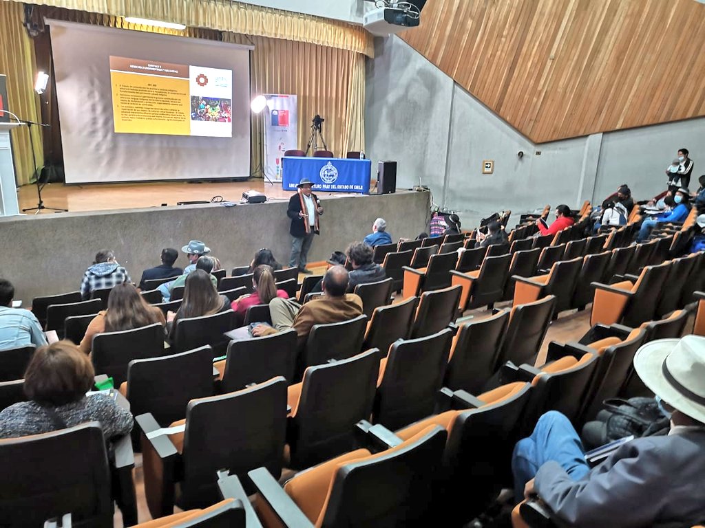 En Iquique se desarrolla el Encuentro Regional del Pueblo Quechua, actividad patrocinada por la <a href="/unapcl/">U. Arturo Prat</a> y la <a href="/CONADI_Gob/">CONADI</a>; y en la que participa nuestra Consejera ADI de la ecozona #Mamiña - #Macaya.