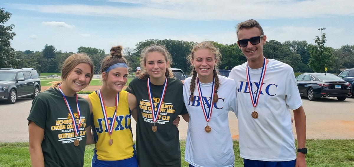 Here are the medalist from the McHenry County XC meet <a href="/AvaJablonski11/">Ava Jablonski</a> <a href="/jolene0418/">Jolene Cashmore</a> <a href="/JHSSkyhawks/">Johnsburg Skyhawks</a> <a href="/JBXCJohnsburg/">JBXC_Johnsburg</a> <a href="/JohnsburgSports/">Richard Alan Knar Jr.</a>