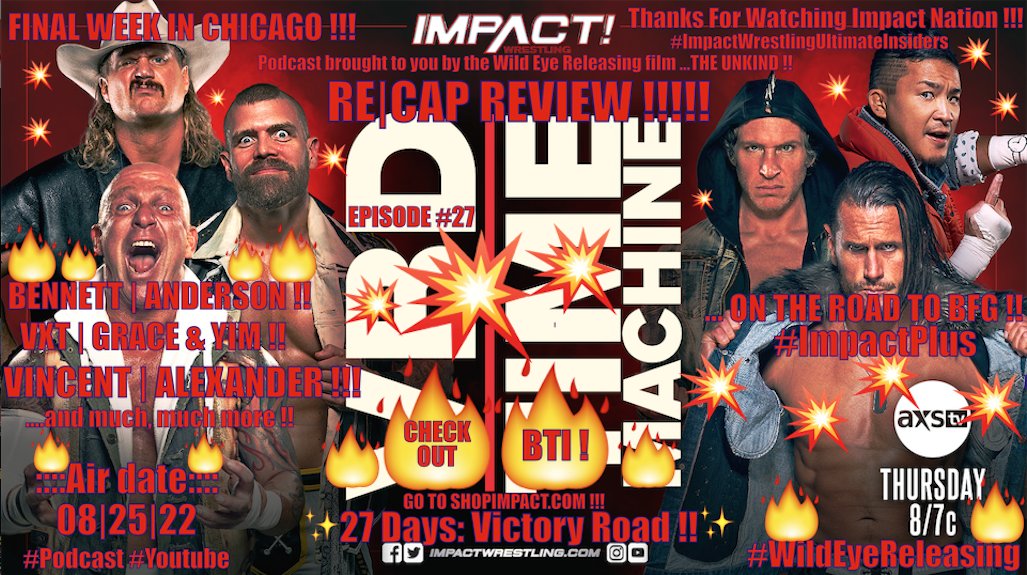 horror1313's tweet photo. Check out the best of both worlds #DiscussImpact & #GarysMovieEmporium _our latest videos on @YOUTUBE _a recap review & movie review!
https://t.co/VJ8z2x3q6h
WRESTLING RECAP REVIEW LINK-^ @IMPACTWRESTLING
https://t.co/R7rctGnP47
MOVIE REVIEW FOR THE UNKIND-^ @WildEyeMovies https://t.co/PaVK65TqSD