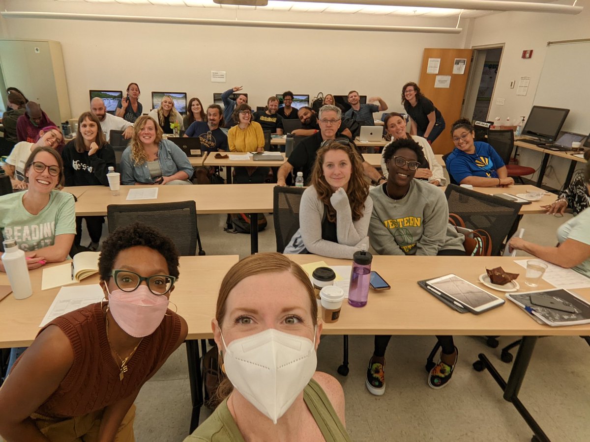 RFeldhausAdams's tweet photo. Thanks to @2892MilestoGo for having @BreyaKJones and me to talk about audio storytelling this morning. We had so much fun! https://t.co/Ves73GGaA8