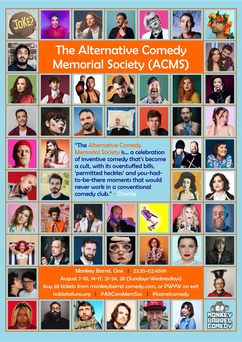 AltComMemSoc's tweet photo. Edinburgh | Sunday 28th August | @BarrelComedy One | midnight | £8, from https://t.co/ujpDakmVjI, or PWYW on exit

OUR ANNUAL AWARDS CEREMONY 🏆🏅✨ https://t.co/X8Ui3p4CHv