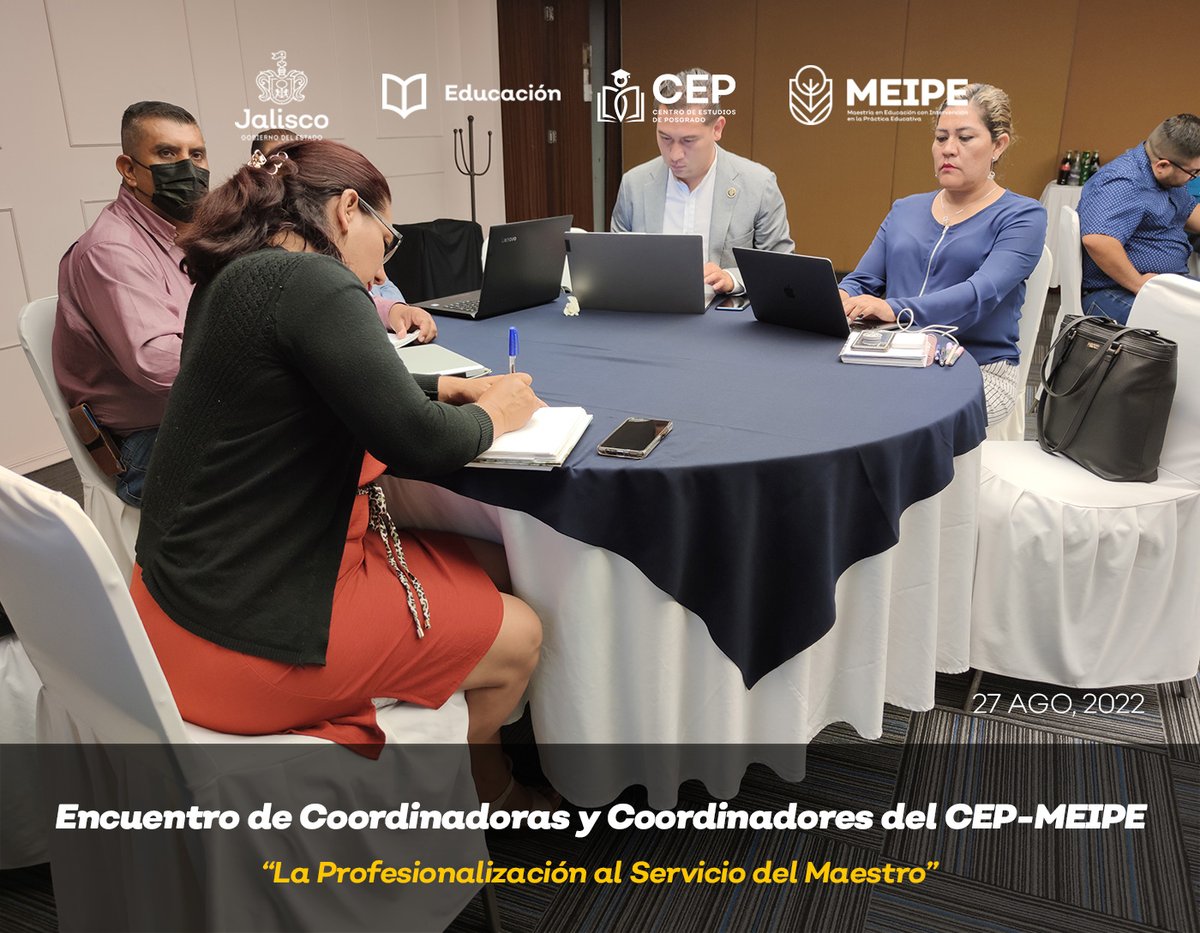 meipesej's tweet photo. Encuentro de Coordinadoras y Coordinadores del CEP-MEIPE “La Profesionalización al Servicio del Maestro”. https://t.co/RNjU3Y2ZRU