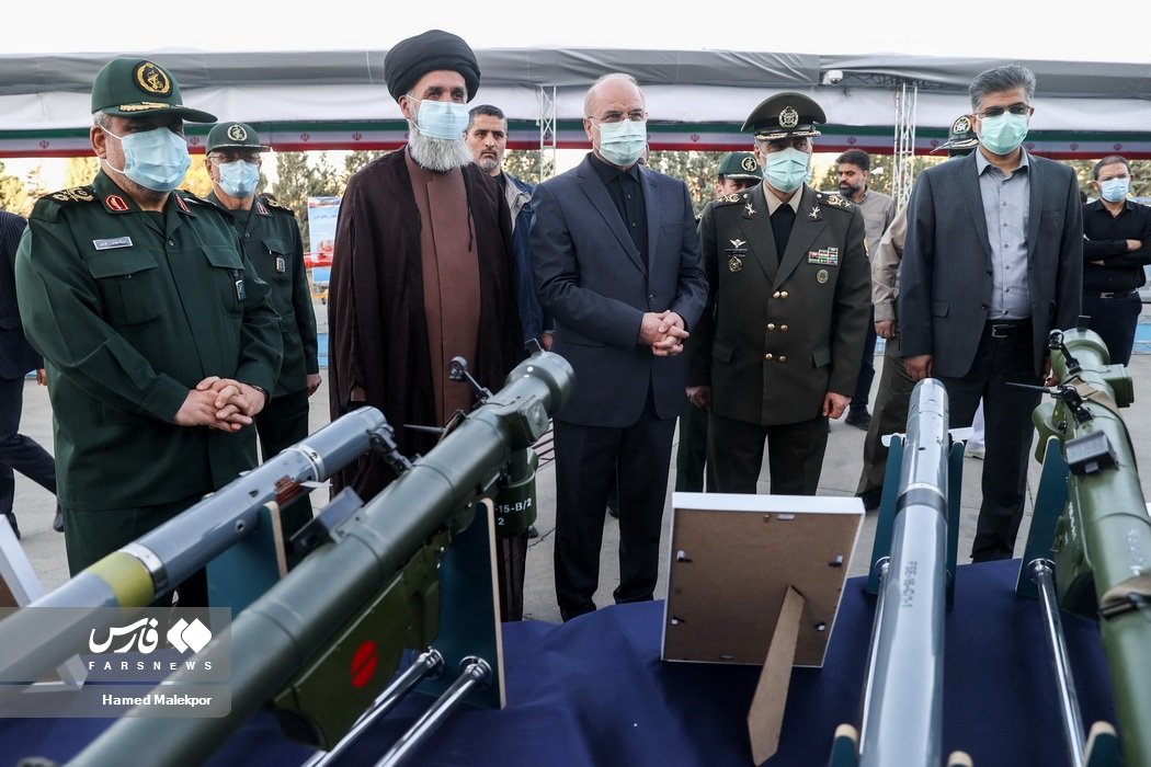 Rayan Roshd Pic 1-2: Misagh-2 & Misagh-3 MANPADS Pic 3: Various jet engine for ...
