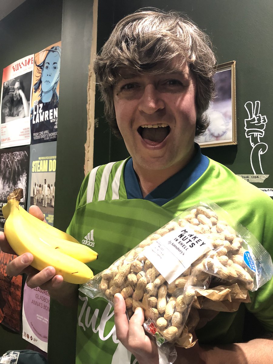 Cruiser Chimps (@cruiserchimps) on Twitter photo Monkey nuts and bananas - best rider ever for tonight’s show! First data of the big reformation tour starts here at <a href="/voodoopizzadude/">voodoodaddys</a> for <a href="/picapicapromo/">Pica pica, Pica pica!</a> we’re on at 7.30. Monkey nuts and bananas - best rider ever for tonight’s show! First data of the big reformation tour starts here at <a href="/voodoopizzadude/">voodoodaddys</a> for <a href="/picapicapromo/">Pica pica, Pica pica!</a> we’re on at 7.30.