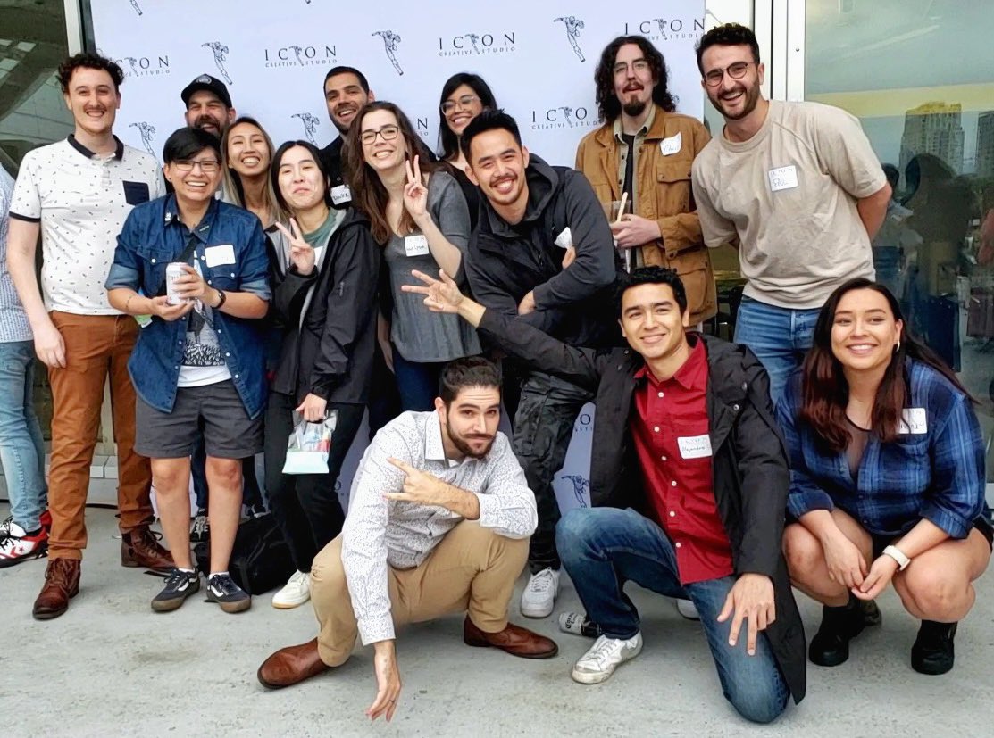 Kerm0de's tweet photo. Had a BLAST at the ICON BBQ! The first legit party since Covid began! Was fantastic to see so many familiar faces, &amp; meet so many ppl I’ve only talked to online! This is my Transformers Earthspark team, Line 6: Team [REDACTED] (one day I will be able to share our true name)😄✨💙 https://t.co/uAd0vxTXqw