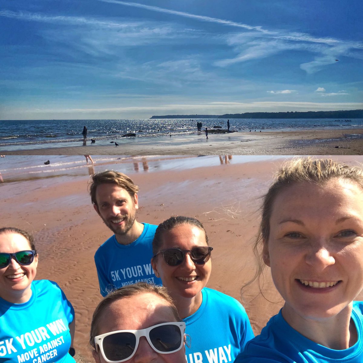 Great start to the BH weekend with this lovely group <a href="/Torbay5kyw/">Torbay 5k Your Way</a> ❤️. It can be hard to stay motivated when facing life challenges but you’ll never regret popping down to say 👋 and join us for a walk, jog or paddle in the 🌊 #torbayparkrun