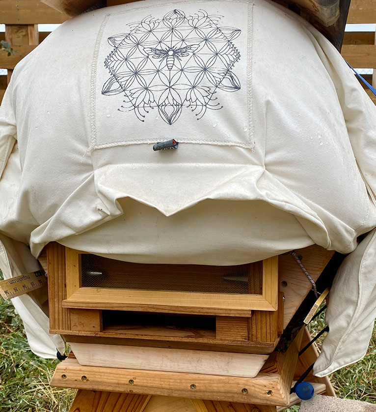 beeguardian's tweet image. Bee Proactive for your Bees - The Robber Bee Scout Trap® is designed to stop #robbing from ever beginning

An attachable device for #Cathedral Hive™, #Langstroth, Top Bar hives that protects #beehives from robbing, yellow jackets by trapping them 
 mailchi.mp/backyardhive.c…