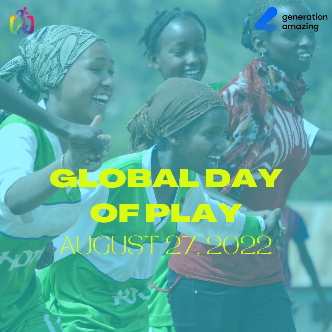 Happy 2022 Global Day of Play! 😁🎉🤸🏾‍♂️⁠

Together with @ga4good we celebrate #Play! Regardless of your age, gender, or culture, we challenge you to dedicate time for #Play today and every day!⁠
⁠
Take the #PledgeToPlayEveryDay and join millions across the world!