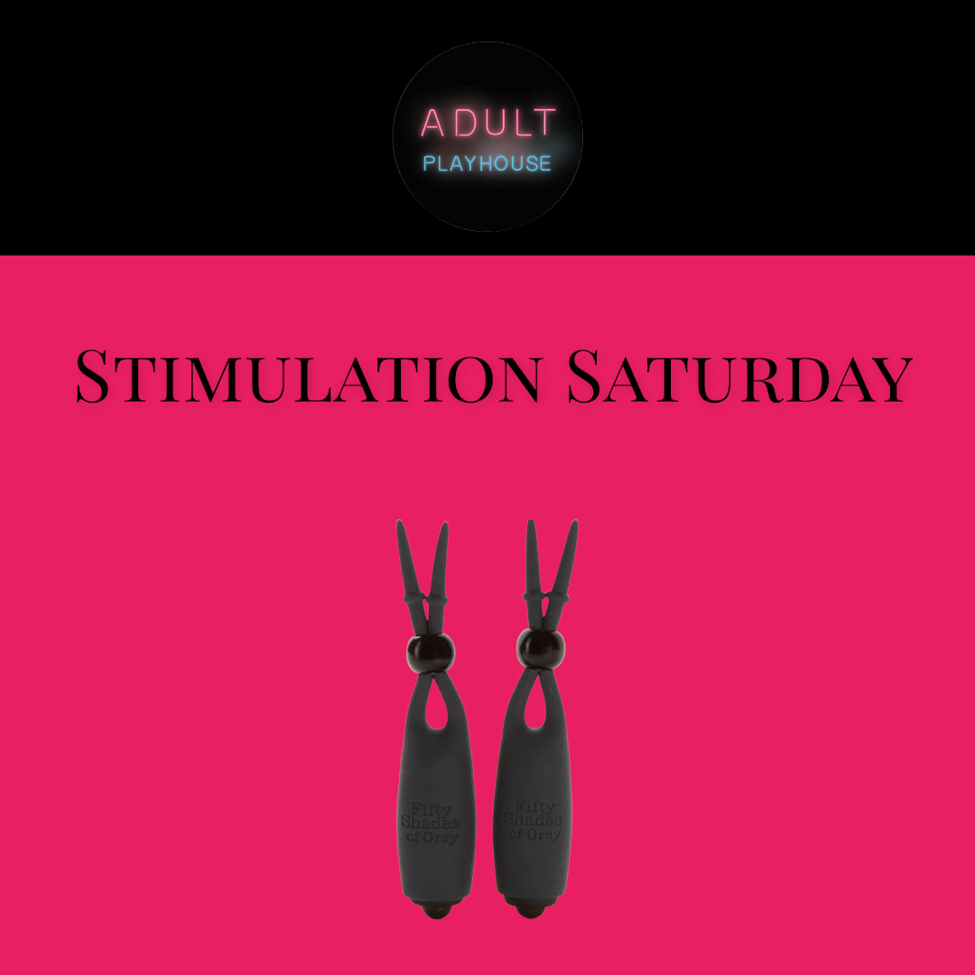 Stimulation Saturday 

Stimulate me, my nipples, my clit… I’m waiting 💋

Checkout our nipple stimulators and clamps! 

buff.ly/3Gv6sZQ