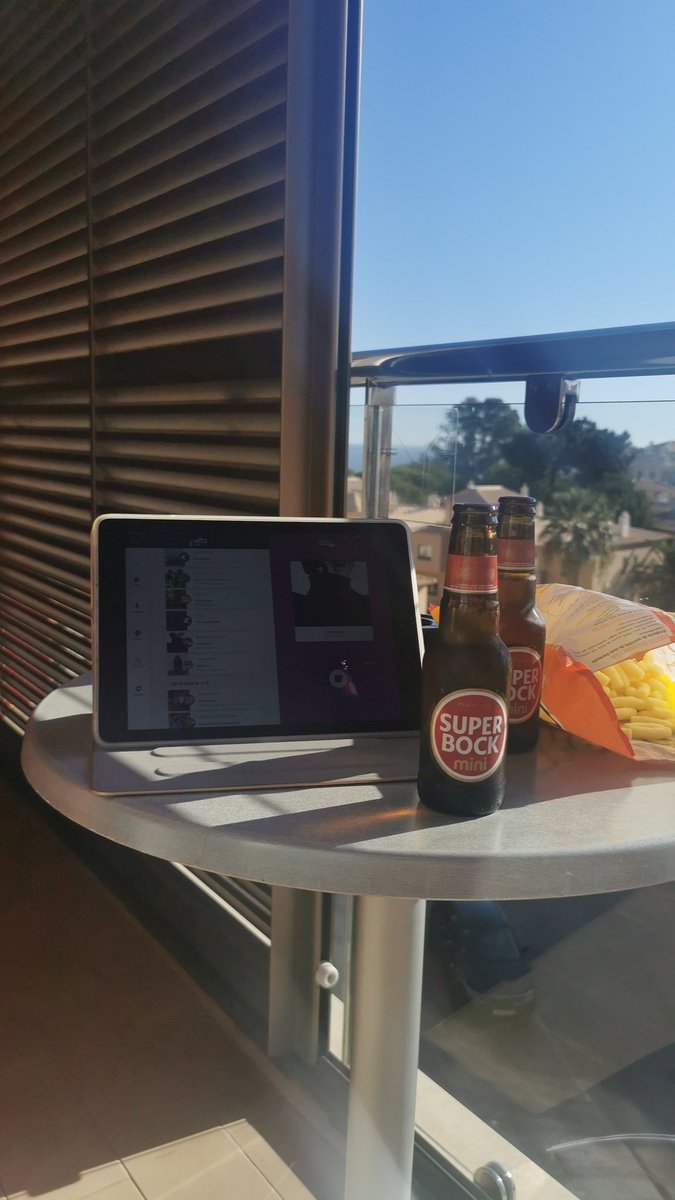 lee_blundell's tweet photo. @bushontheradio @absoluteradio
Indie disco On the balcony In Portugal cheers 🍺 https://t.co/txFdPmBG4s