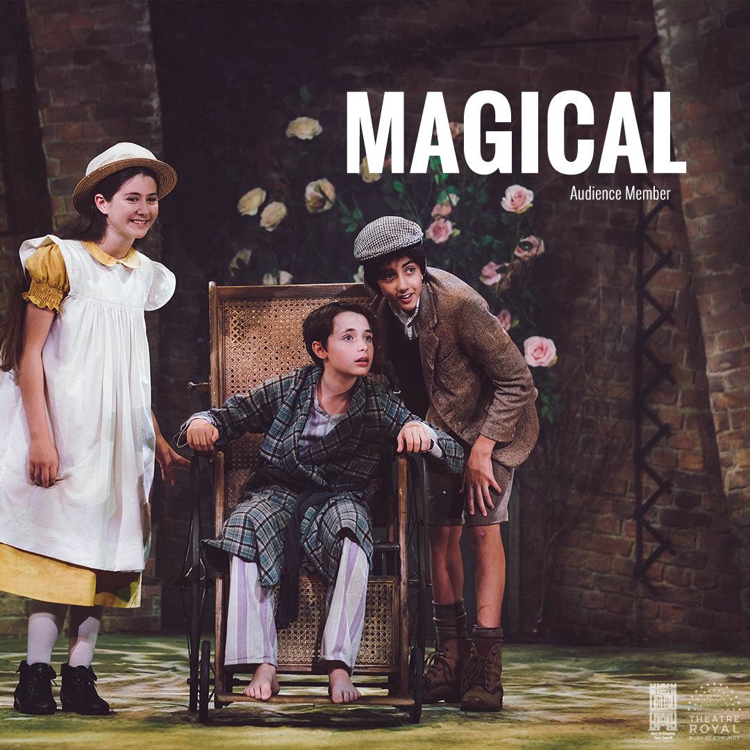 TheatreRoyalBSE's tweet photo. Just a snapshot of what our audiences thought over the past week of The Secret Garden 🌹 You can still book our £10.80 tickets for next week: https://t.co/F5O1gGgBkE #burystedmunds #suffolk #theatre https://t.co/evt6ibjAtY