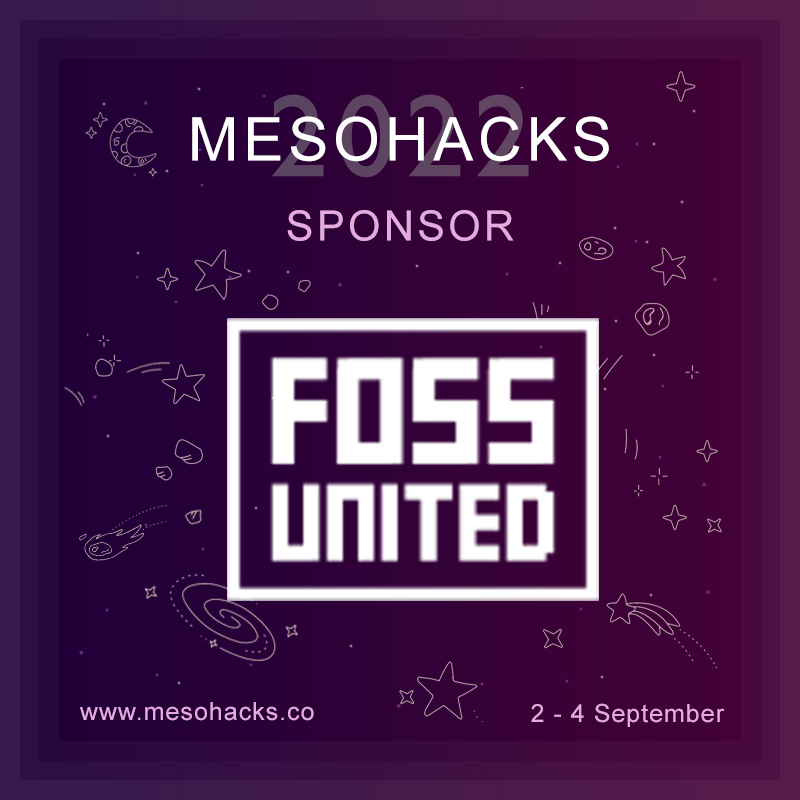 Glad to have FOSS United as our silver sponsor.
FOSS United Foundation is a registered non-profit founded in 2020, dedicated to the cause of building Free and Open Source (FOSS) projects and communities in India. <a href="/FOSSUnited/">FOSS United</a>
