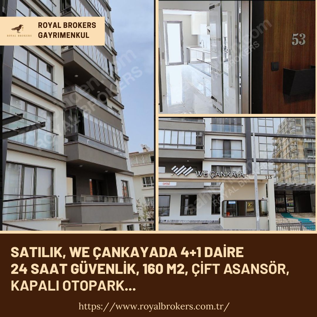 BİNADA 24 SAAT GÜVENLİK MEVCUTTUR, NET 160 M2DİR. ÇİFT ASANSÖR VE KAPALI
OTOPARKI VARDIR.
sahibinden.com/ilan/emlak-kon…

#royal #broker #royalbrokers #satılık #güvenlik #emlak #emlakdanışmanlığı #gayrimenkul #portföy #daire #ev #residence #sahibinden #yatırım #emlakyatırım