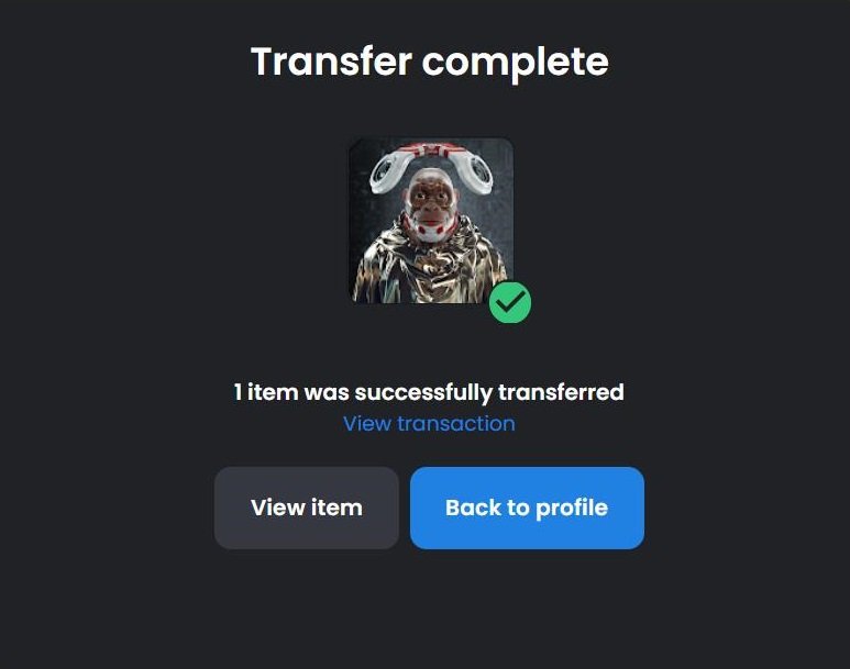 Transfert Complete 🎁