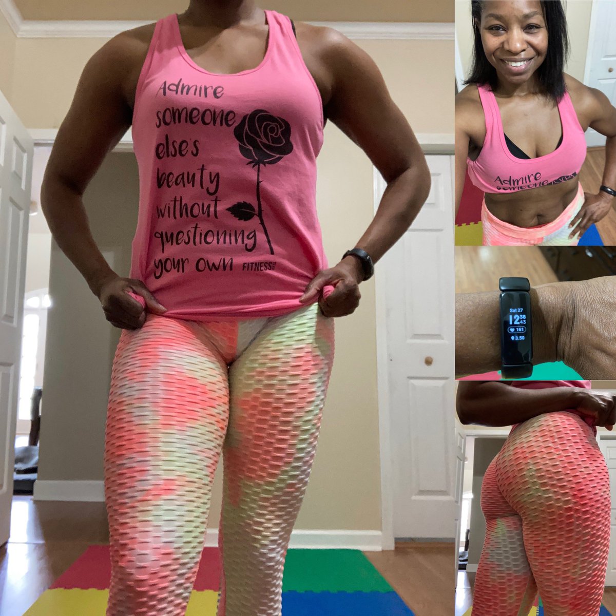 ShanPir's tweet photo. #itstheweekendbaby ππ½! I say that like I have nothing to do π
! #cardio is β
! Still being careful w/the arms. Still #workinghard #gettingmysweaton & #heartrate elevated πͺπ½π¦! Iβm gonna be a #goodgirl & listen to my doctor π₯²π
. Love π yβall & #besafe βΊοΈ! #fortiesarefabulous https://t.co/aAbkM7aGGR