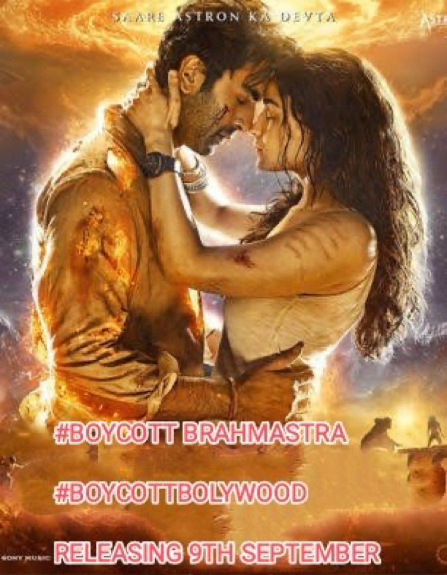 sunilchauhan220's tweet photo. Boycott bollywood #BoycottBrahmastra https://t.co/GIyXeR04wX