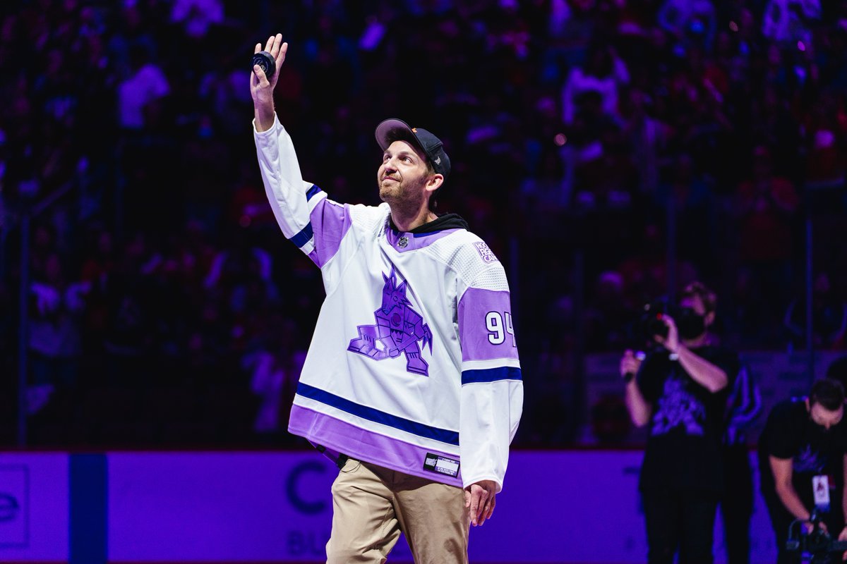 ArizonaCoyotes's tweet photo. Happy birthday, Matty. 

We love and miss you every day. 💜 https://t.co/nhF6KOtbAi