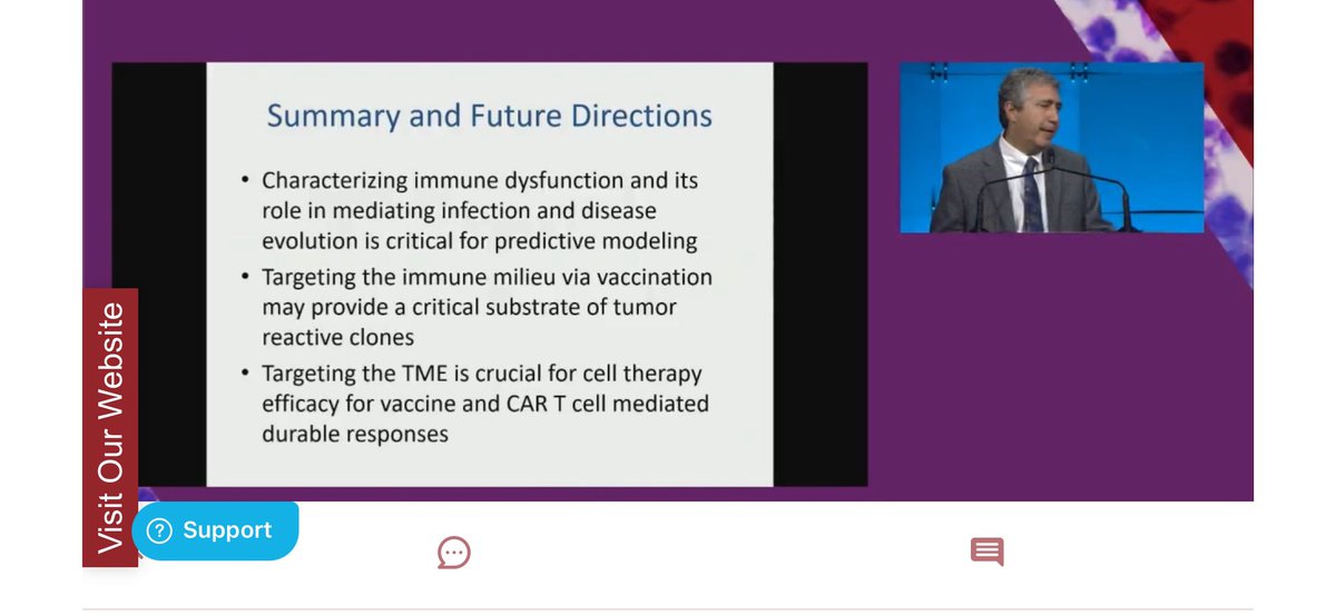 One of my fave collaborators of all time-David Avigan with a beautiful discussion of how we might take advantage of the immune system to improve our immunotherapies in #myeloma #mmsm #IMS2022
