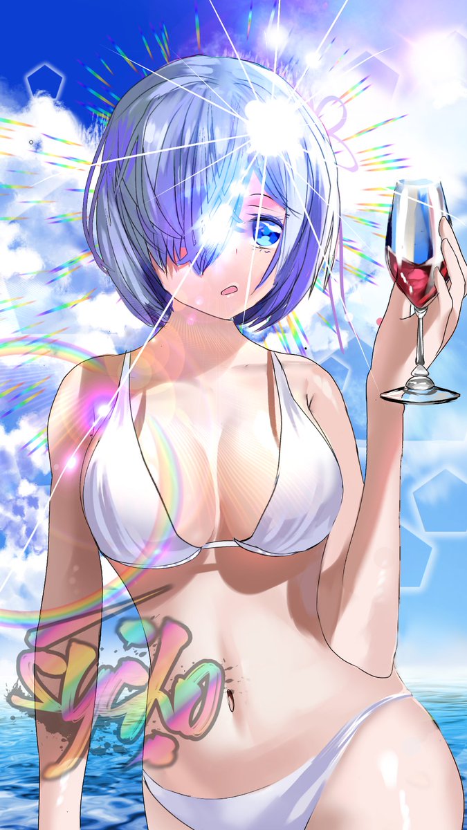 SYCHOCHUU's tweet photo. Beach Ram cannot be without beach Rem!
#rem #ram #rezero #ramrezero #remrezero #rezerofanart #newart #ibispaint #myart #illustraion https://t.co/f7mMOvMtcu