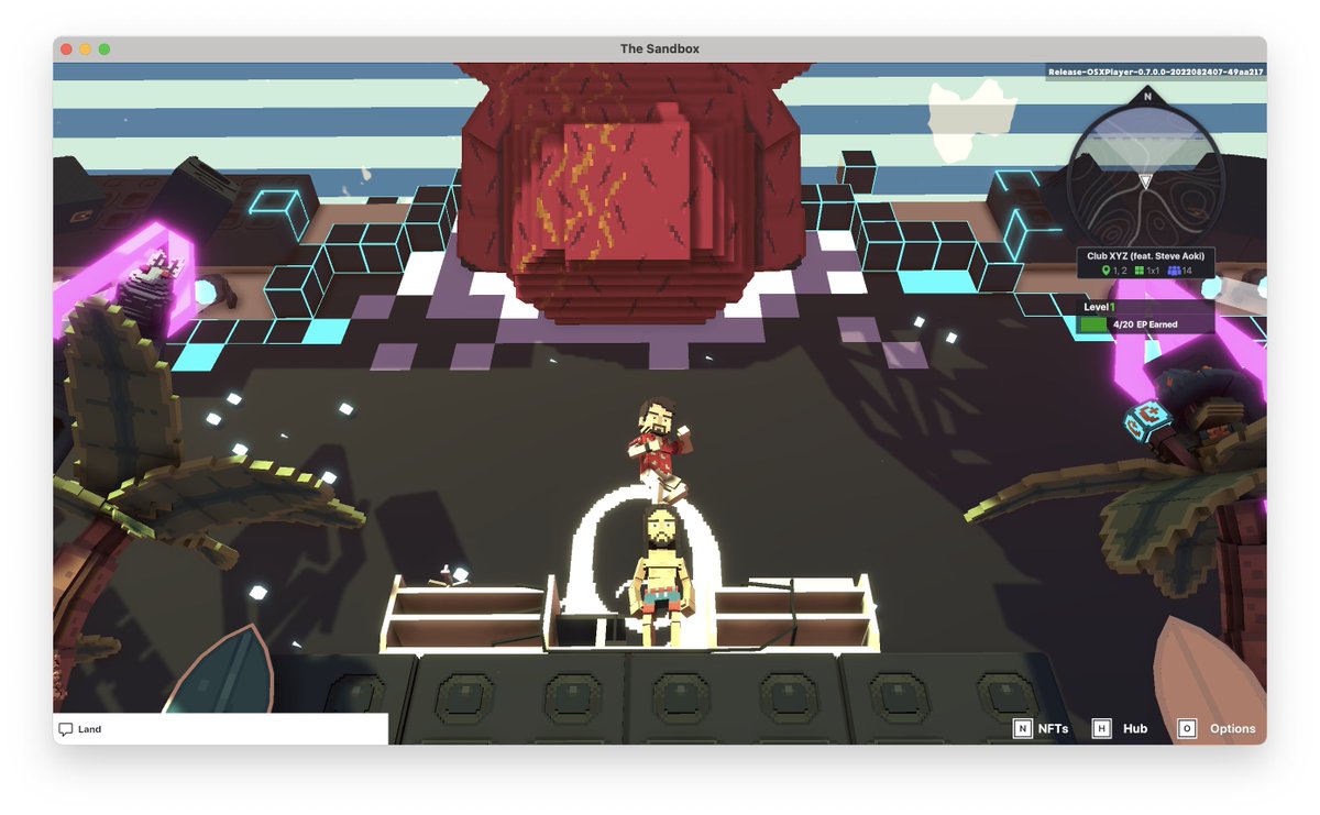 jajagorn's tweet photo. @TheSandboxGame @steveaoki I just participated in the #SandboxAlphaS3Giveaway for a chance to win 500 SAND! On stage with Steve Aoki, check out my screenshot below!
👇 https://t.co/a5xj4HbAT4