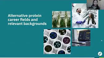 GoodFoodScience's tweet photo. Ever wonder how your skills as  a scientist could apply to the #alternativeprotein industry? Check out @GoodFoodInst's series of seminars co-hosted by @TERMISAM, @aocs, and @BMESociety to learn how you can contribute to the field.
 https://t.co/bkXQL2RY8y https://t.co/15wcDDMA0x