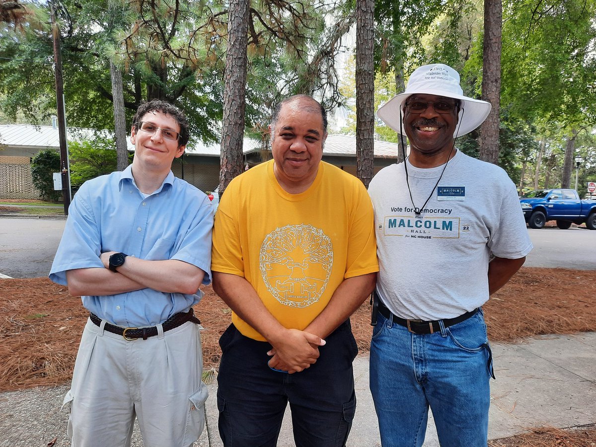 #WeMatter Southern Pines, NC Democratic candidates Erik Davis, NC House District 78, Maurice Holland, Chair Moore County Democratic Party and Malcolm Hall, NC House District 51
#MeetTheCandidates