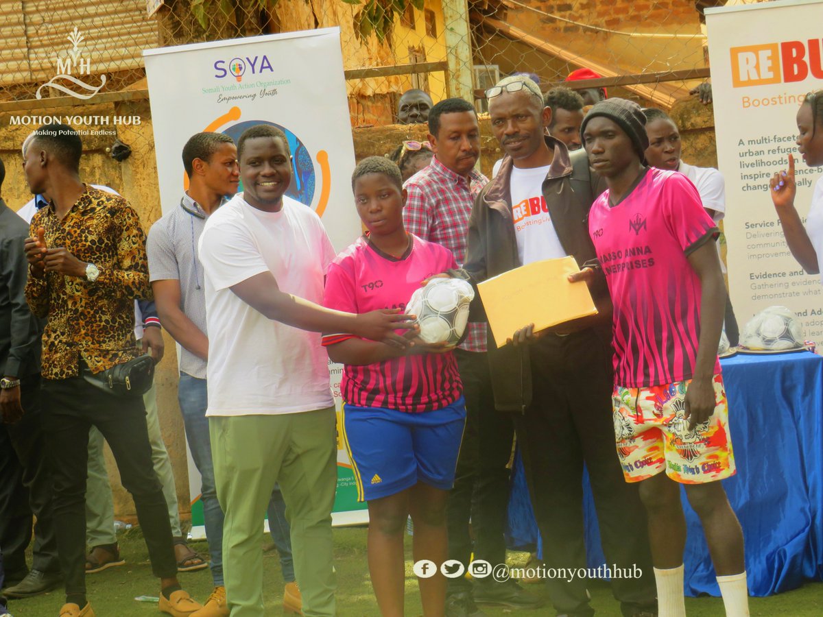 hub_motion's tweet photo. Celebrating the international youth day with #Fun, #Together as #ONE in a Soccer Gala @cityindoorturf Mengo .
#internationalyouthday22
#YSU
#REBUILD
#UNHCR
#UrbanRefugees
#sports4Devt https://t.co/rKqZL7mqAZ