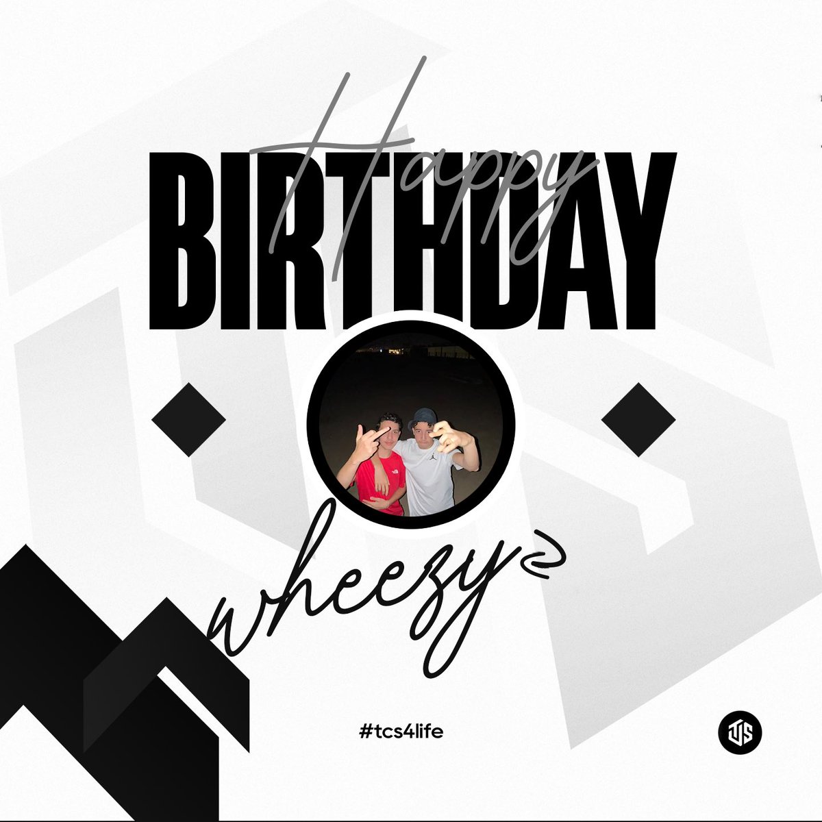 TCS__Clan's tweet photo. Today is a Big day , We are happy to announce that today is the birthday of TCS Wheezy ( @IMxD70694903 ) & Korabika ( @KorabikaF ) โค๏ธ , we wish you a happy birthday guys๐ !!
#TCS4Life #TCSNeverFalls https://t.co/SHa9XXyBVH