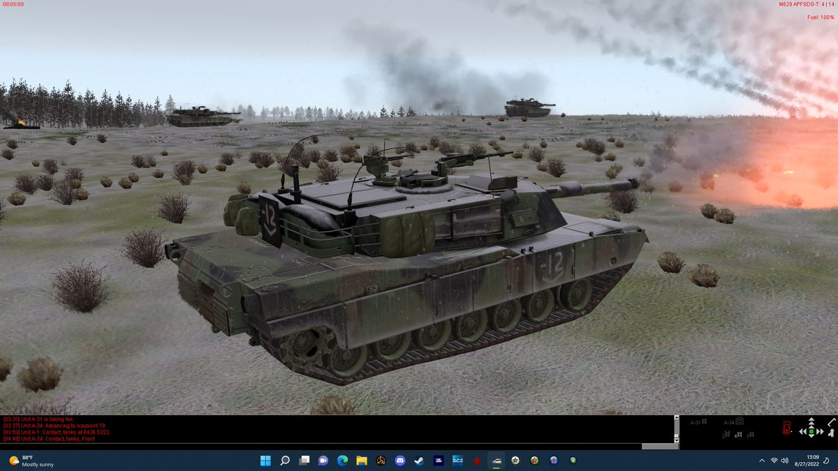 Magnum9846's tweet photo. This game/sim gives you some great battles once in a while... #SteelBeastsProPE https://t.co/V23laUaUik