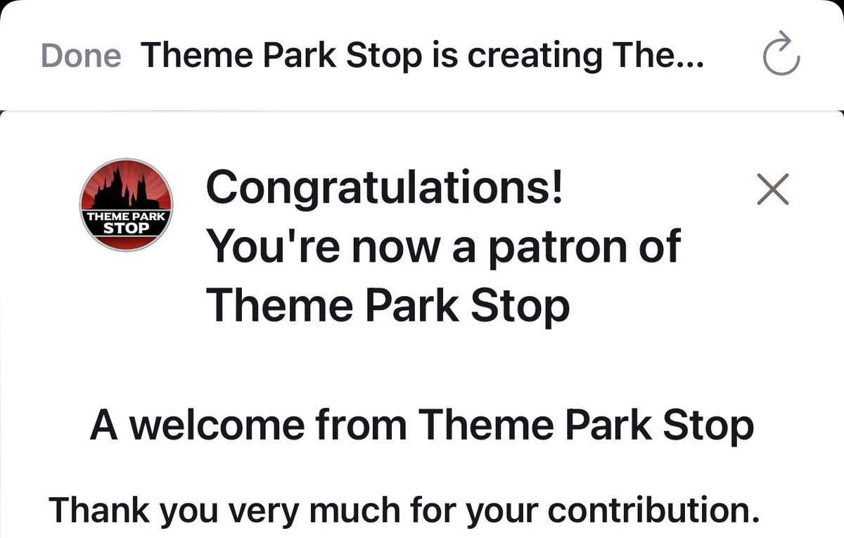 I thought today would be a good day to up my Patreon contribution for ⁦<a href="/OrlandoParkStop/">Orlando ParkStop 🎢</a>⁩ to the Producer tier and thank ⁦<a href="/AliciaStella/">Alicia Stella</a>⁩ for being amazing.