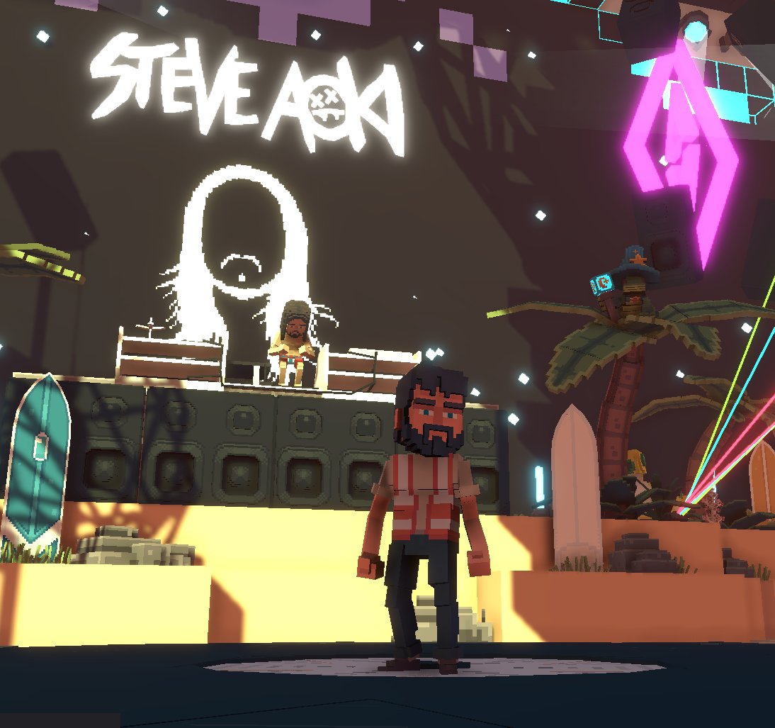 caink4less's tweet photo. @TheSandboxGame @steveaoki I just participated in the #SandboxAlphaS3Giveaway for a chance to win 500 SAND! On stage with Steve Aoki, check out my screenshot below!
👇 https://t.co/lQvKtXUbb4