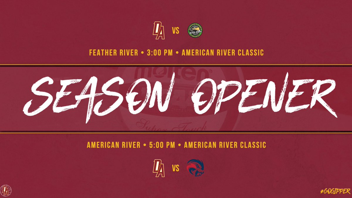 Match Day. Kicking off the season at the American River Classic

🆚 Feather River
⏰ 3:00pm
📍 American River College, Sacramento

🆚 American River
⏰ 5:00pm
📍 American River College, Sacramento